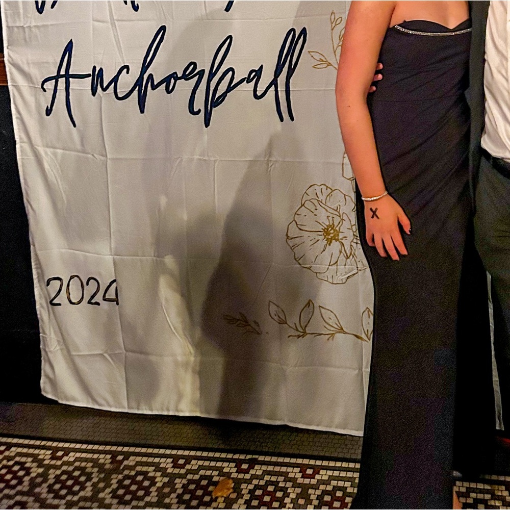 Black formal dress